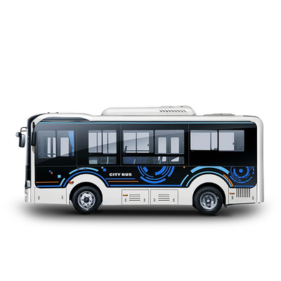 Autobus 6.5m électriques de passager de ville d'EV kilomètrage de 11 - 17 sièges 160 - 315KM