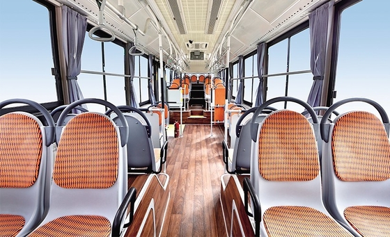 la ville électrique pure de 12m transporte le kilomètrage de personnes de Max Passenger 95 200 - 700km