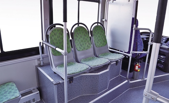 97 kilomètrage public électrique pur du véhicule 10m d'autobus de personnes 200 - 700 kilomètres