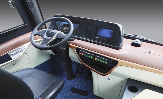 Mini navette de ville d'EV kilomètrage électrique 265km d'autobus de 10 - de 14 Seater