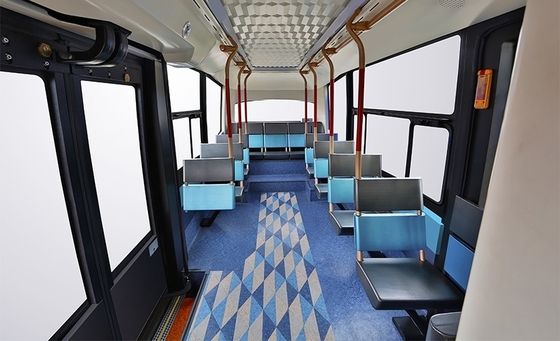Mini navette de ville d'EV kilomètrage électrique 265km d'autobus de 10 - de 14 Seater