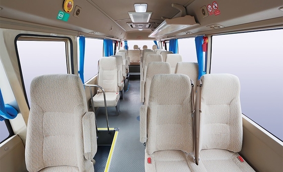 Car de luxe gauche Bus de la direction EV d'autobus électrique pur du kilomètrage 375km