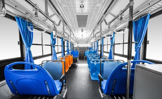 Autobus de luxe de touristes de 39 Seater 300 - 430km électriques purs 69 km/h de la vitesse la plus élevée