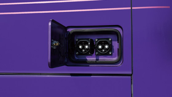 Car suburbain Bus Pure Electric de ville de Zero Emission 47 kilomètres de kilomètrage des sièges 200 - 300