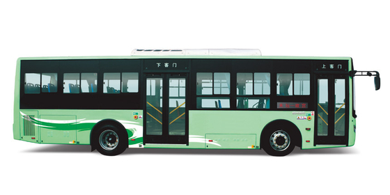 41 puissance publique de moteur des passagers 10m 120KW d'autobus électrique de Seater DONGFENG 76