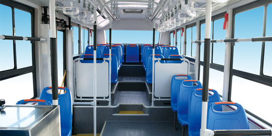 41 puissance publique de moteur des passagers 10m 120KW d'autobus électrique de Seater DONGFENG 76