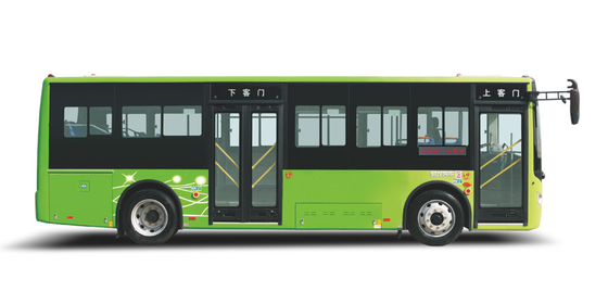 sièges des autobus de ville de passager de 8m kilomètrage public électrique 15 - 29 150 - 180km