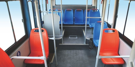 Ligne urbaine autobus publics électriques 69 km/h 6m autobus de ville de passager de 10 - 16 sièges