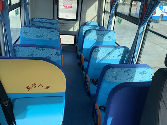 Navette jaune de l'ABS 120hp standard diesel primaire de l'autobus scolaire 6m WEICHAI d'enfant