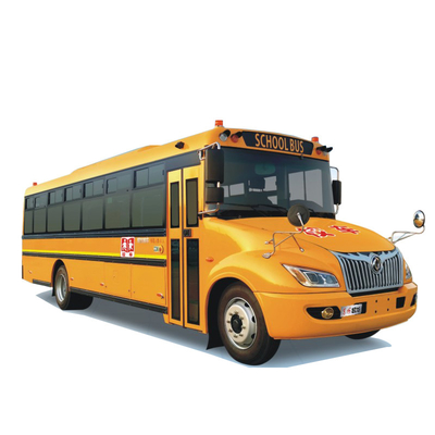 Transmission du pneu 5MT de Shuttle Bus 170hp 9R22.5 d'étudiant de Seater de l'école 56