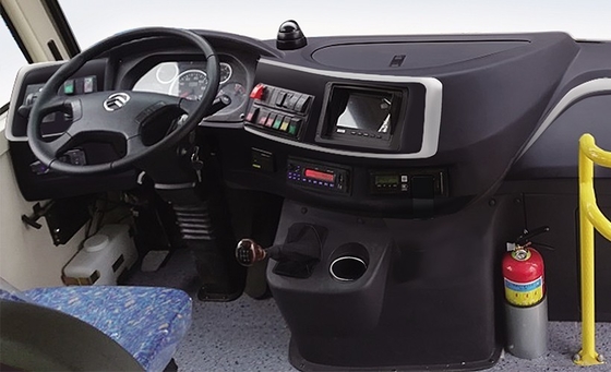 Transport d'autobus scolaire jaune des étudiants 130hp 7m moteur diesel de 24 - 41 sièges