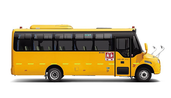 Transport d'autobus scolaire jaune des étudiants 130hp 7m moteur diesel de 24 - 41 sièges