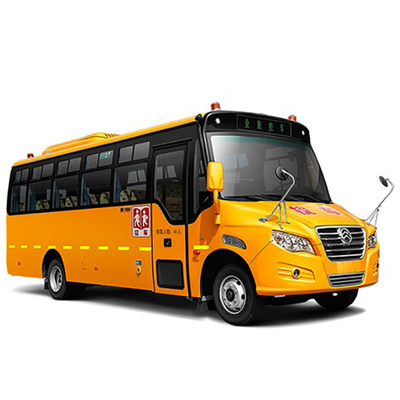 Transport d'autobus scolaire jaune des étudiants 130hp 7m moteur diesel de 24 - 41 sièges