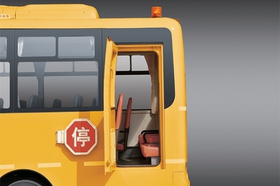 étudiant 140hp de Shuttle Bus 24 - 45 de 7.9m autobus scolaire jaune de moteur diesel des sièges