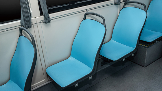 Kilomètrage de luxe de l'empattement 5100mm de l'autobus 10m de ville d'EV 36 Seater 300 - 400km