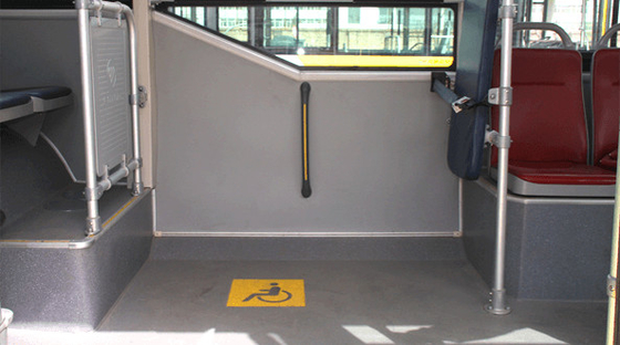 22 - 45 autobus publics électriques de ville de sièges 12m 69 km/h kilomètrage de 150 - de 250km