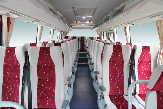 Entraîneur électrique de direction gauche Buses autobus de touristes du kilomètrage EV 34 Seater de 200 - de 250KM